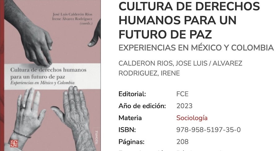 Book: Culture of Human Rights for a future of Peace