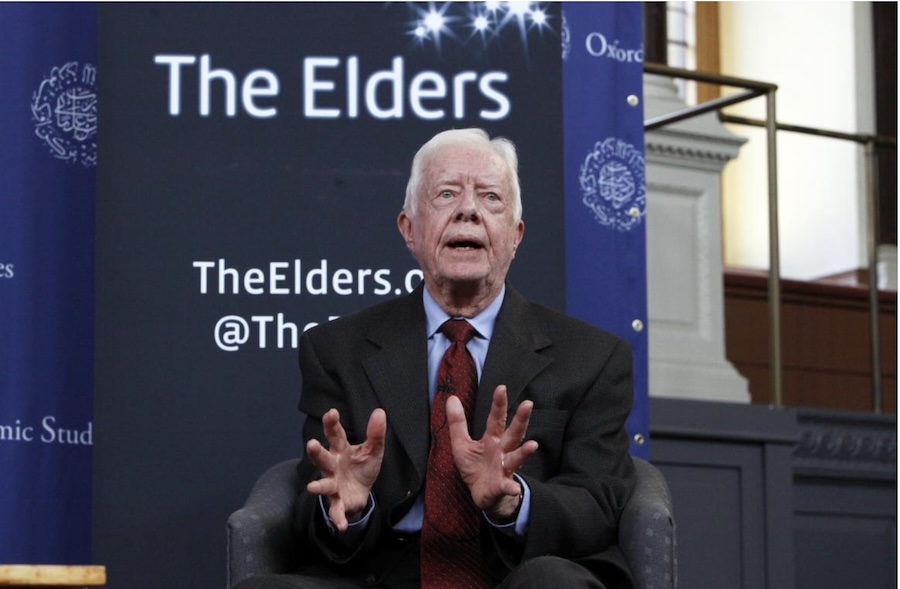 The Elders mourn the loss of President Jimmy Carter
