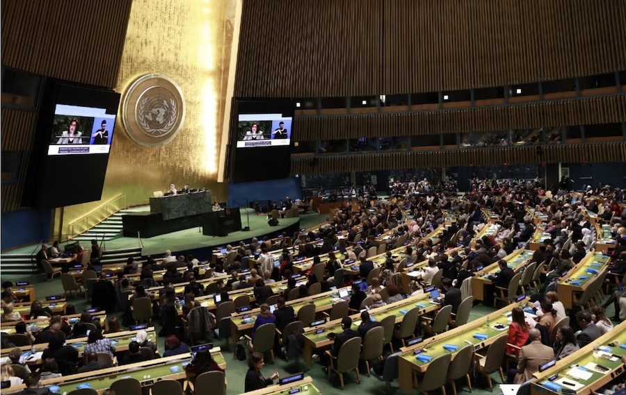 On the ground at UN women’s conference in New York City