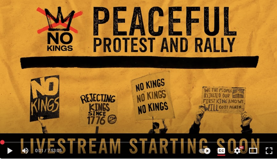 Statement from No Kings Coalition