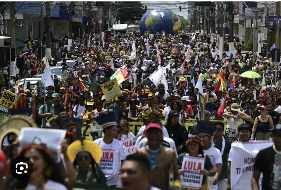 50,000 March in Brazil to Celebrate Death of Fossil Fuel Industry at COP30