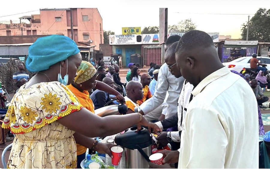 Ouagadougou, Burkina Faso: Muslims and Christians United in a Collective Iftar for Peace