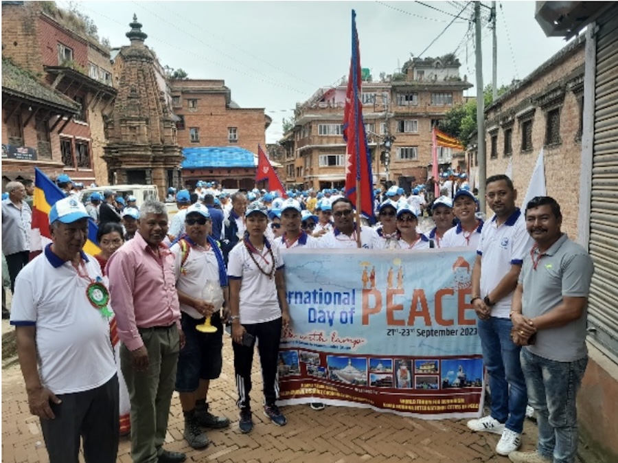 Nepal Peace Walk: A Journey towards Loving Kindness through Mindful Moments