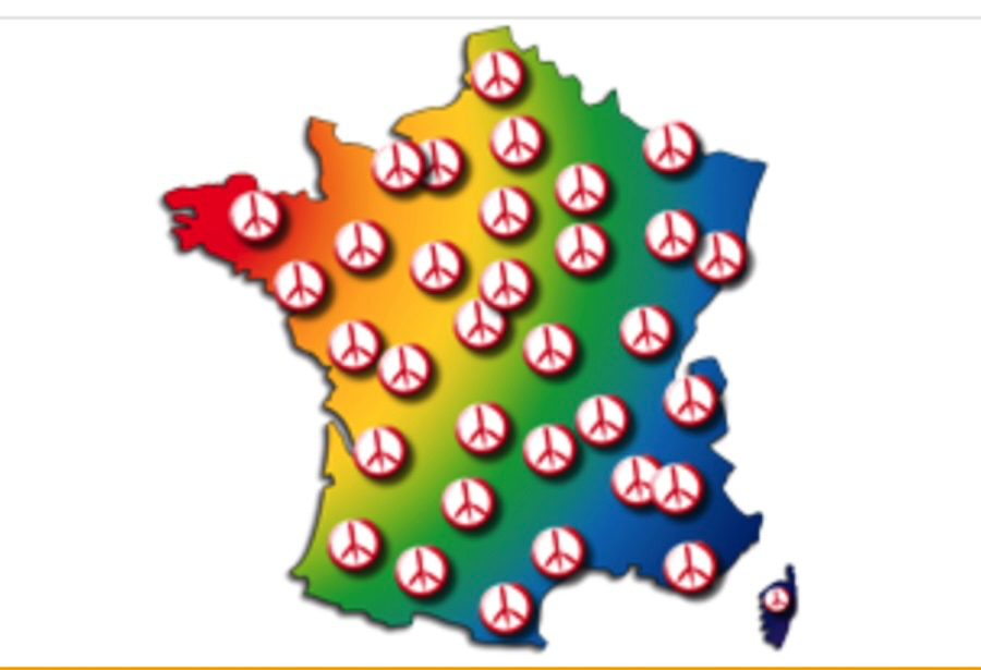 France: The National Collective for Peace Marches; Declaration for September 21, 2026