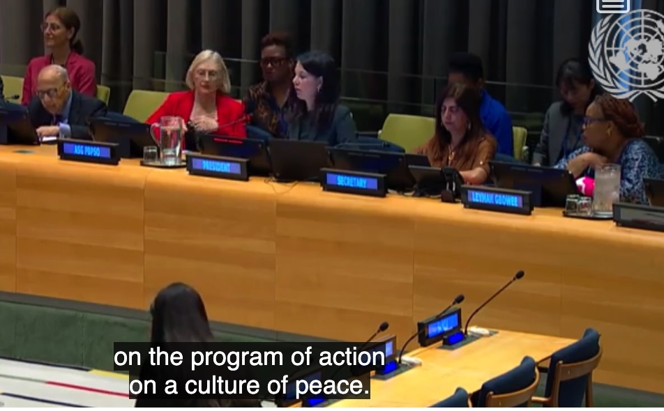 United Nations: Annual High-Level Forum on the Culture of Peace