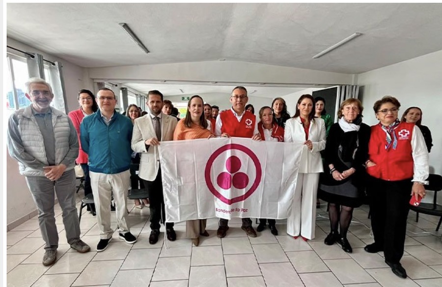 Mexico: Toluca Red Cross Receives Flag of Peace and Strengthens Commitment Against Violence
