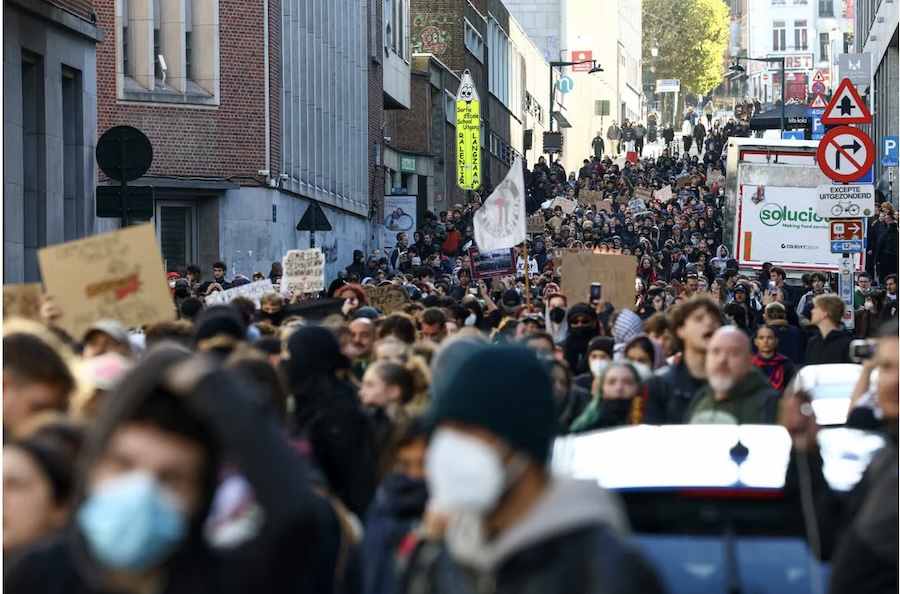 Education protests in Europe
